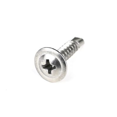 Black Stainless Steel Phillips Wafer Head Self Drilling Screws Tornillos Acero Inoxidable