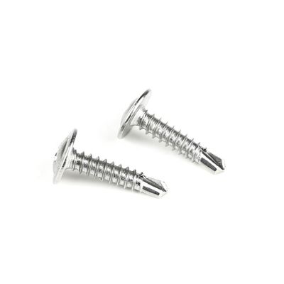 Black Stainless Steel Phillips Wafer Head Self Drilling Screws Tornillos Acero Inoxidable