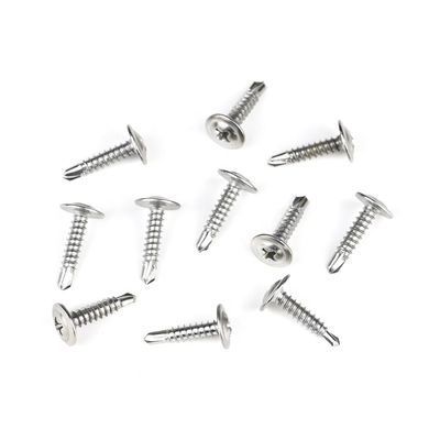 Black Stainless Steel Phillips Wafer Head Self Drilling Screws Tornillos Acero Inoxidable