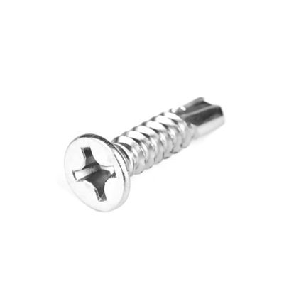 Flat Head Phillips Self Drilling Screw for High Hardness Bulk Tek Screws in Gas Stove