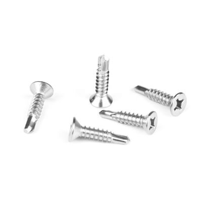 Flat Head Phillips Self Drilling Screw for High Hardness Bulk Tek Screws in Gas Stove