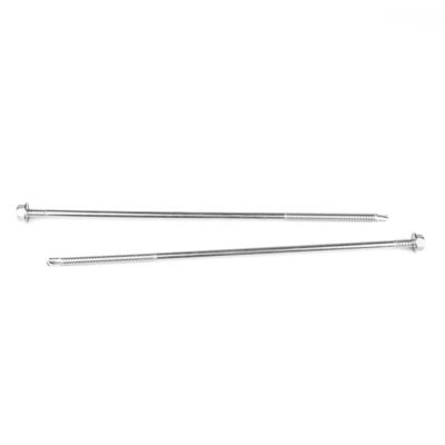 Installation with Stainless Steel Tapping Screws and Double Thread Self Drilling Screw