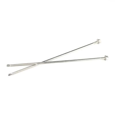 Installation with Stainless Steel Tapping Screws and Double Thread Self Drilling Screw