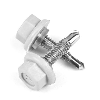 DIN 410 Stainless Steel Hex Washer Head Self Drilling Screws Self Tapping Drilling Screw