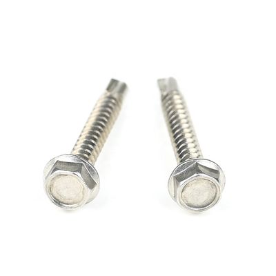 Installation Stainless Steel Hex Washer Head Self Drilling Screw Sus304 Tapping Screws