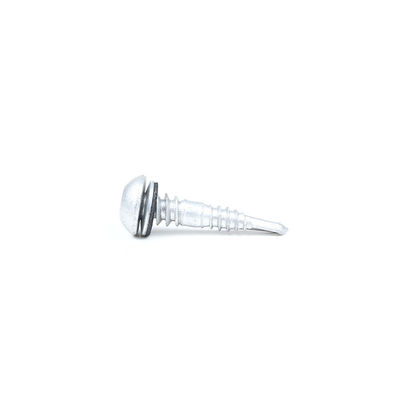 Double Threaded Torx Button Stainless Steel Self Drilling Metal Screw With EPDM Washer