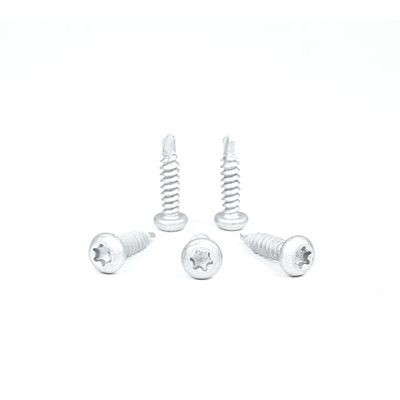 Bi-Metal Stainless Steel 304 Torx Pan Head Self Drilling Screws Waterproof Screw