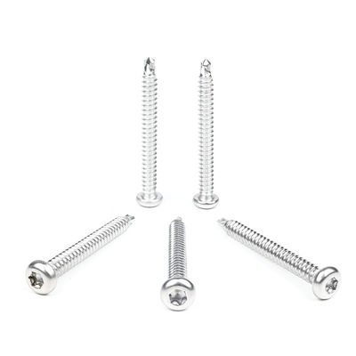 Rust Proof SUS410 Stainless Steel Self Drilling Screw With Wafer Head Style For Pvc Roof