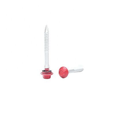 Stainless Steel Tek Screw Hex Flange Head Self Drilling Self Tapping Screws With EPDM Washer