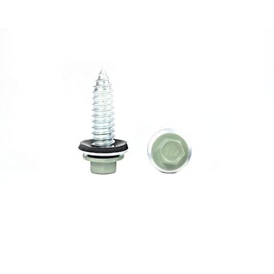 Customized Black Finish Stainless Steel Self Drilling Tapping Screws With EPDM Washer