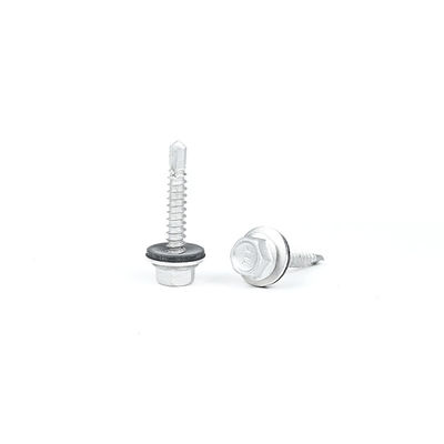 Yellow Stainless Steel Hex Flange Roofing Screw 5.5x25mm for T/T Payment and Roof Panels