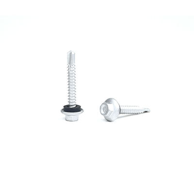 Electrical 38mm Self Drilling Roofing Screws with Rubber Washer and Ideal
