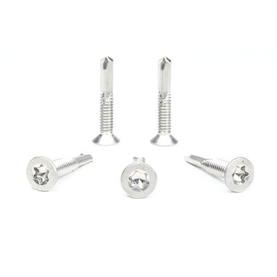ZINC Finish High Strength Stainless Steel Tek 5 Torx Flat Self-Tapping Screw Csk Head Self-Drilling Screws