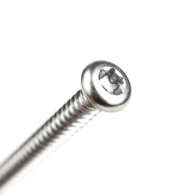 6.3 X75mm Zinc Plated Stainless Steel Self Drilling Screws for Electrical Appliances