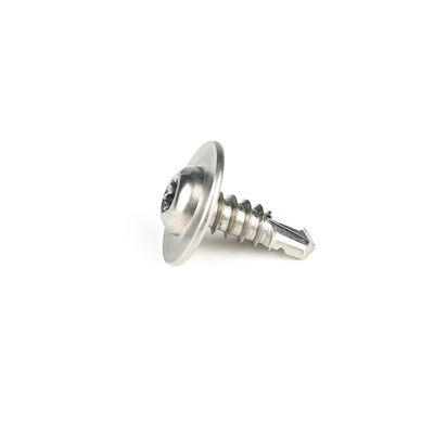 Electrical Appliances Stainless Steel Torx Self Drilling Screw with Round Head Washer