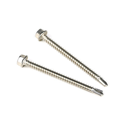 65mm Parafusos Stainless Steel Self Drilling Sheet Metal Screws for Steel Structures