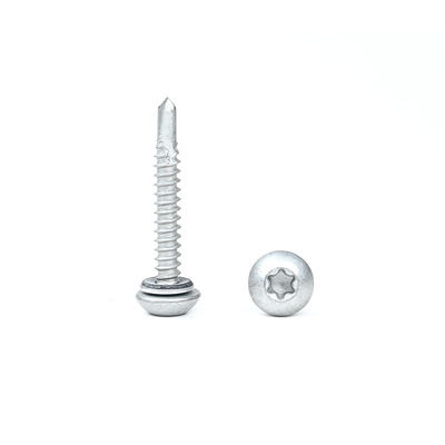 Rustproof Coated 410 Stainless Self Drilling Tek Screws for Metal Roofing Wall Panel