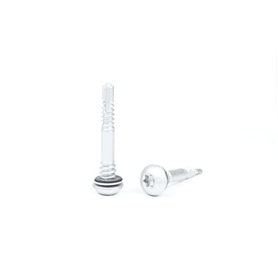 Pan Head Ruspert Coated 16 /12 x42 Button Torx Sds Screw for Metal Panel To Purlin