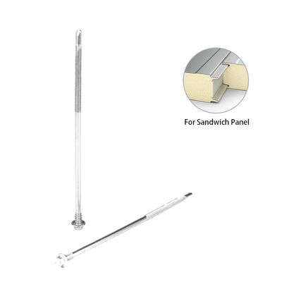 Plain Finish Self Drilling Screws for Metal Roofing Sandwich Panel in Stainless Steel