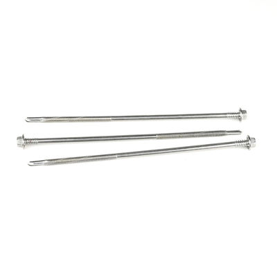 Plain Finish Self Drilling Screws for Metal Roofing Sandwich Panel in Stainless Steel