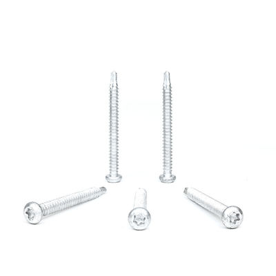 6.3x65 TPO PVC Ply Membrane Stainless Steel 304 Bi-Metal Torx Button Head Waterproof Screw