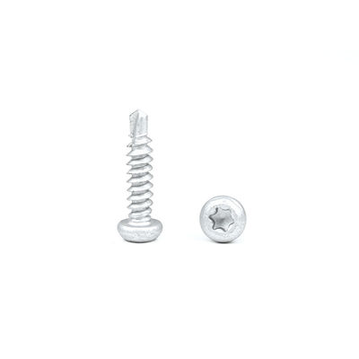 Zinc Alloy Coated Self Tapping Screw 6.3x25 For Roofing Membrane And Payment term T/T