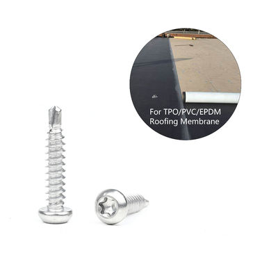 Standard Self Tapping Pan Head Screws for TPO/PVC/EPDM Roofing Membrane Waterproofing