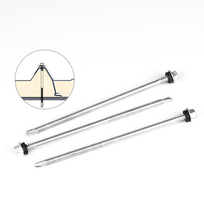 Hex Head Self Drilling Screw for Roofing Zinc Alloy Coated Metric Measurement System