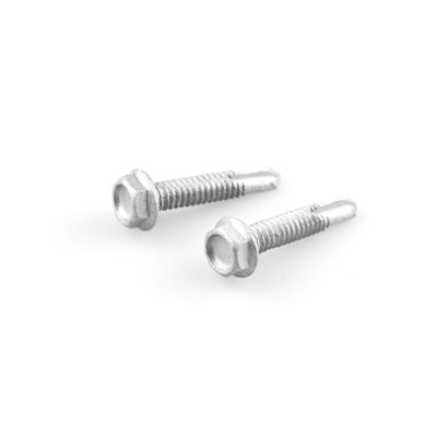 Standard Coating 4.8x25 Hex Flange Bimetal Stainless Steel Hex Head Self-Drilling Screws For Steel Frame Joint