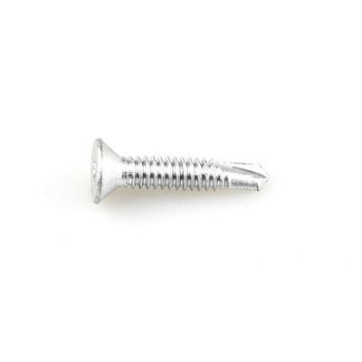 T/T Payment Term Metric Coated 4.8x25 Bimetal Countersunk Drilling Screws for Purlin
