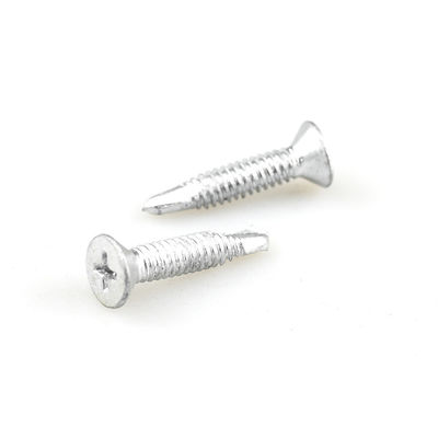 T/T Payment Term Metric Coated 4.8x25 Bimetal Countersunk Drilling Screws for Purlin