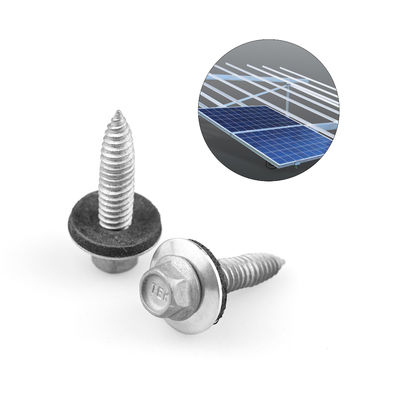 INCH Measurement System 6x25 Hex Flange Self Tapping Screw for Solar Mounting Brackets